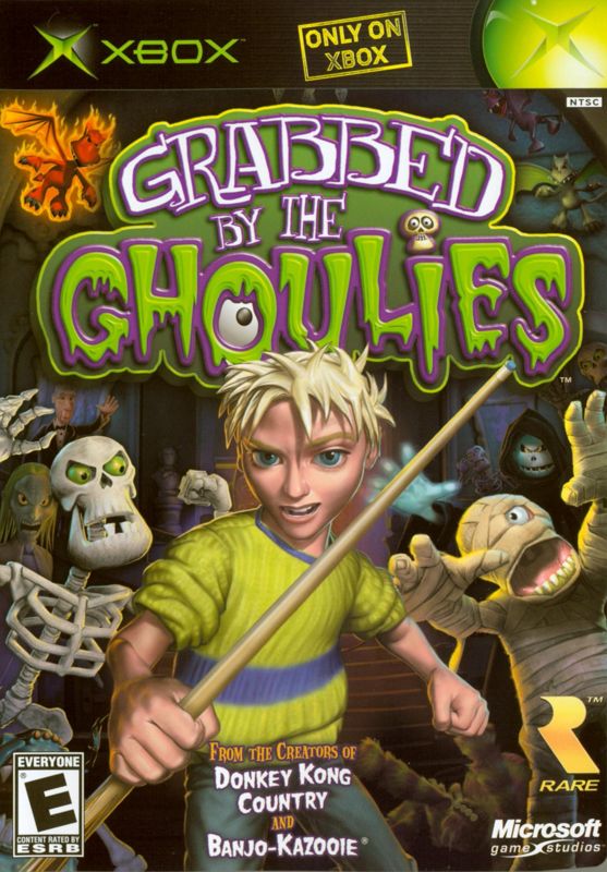 Grabbed by the Ghoulies box art for Xbox